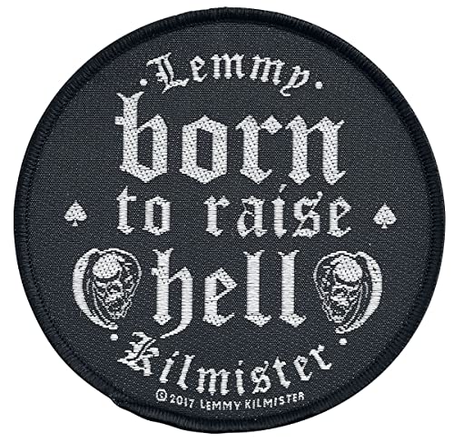 LEMMY BORN TO RAISE HELL Patch/ Aufnäher von Lemmy