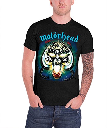 Motorhead Herren Overkill T-Shirt, Schwarz-Schwarz, Large von Motörhead