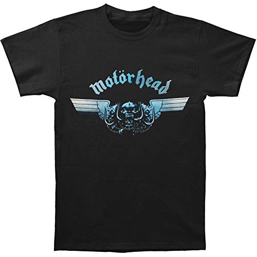 Motörhead Herren Tri-Skull T-Shirt, Schwarz, L von Motörhead