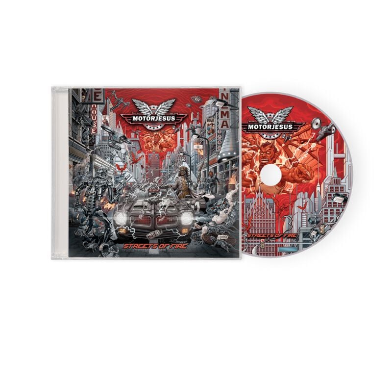 Streets of Fire von Motorjesus - CD (Jewelcase) von Motorjesus