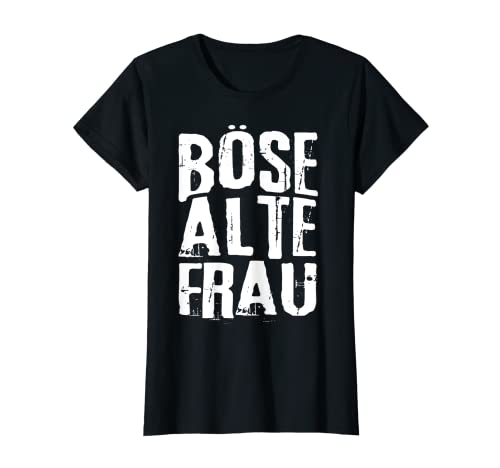 Damen Böse Alte Frau Rose Vintage Motorrad Schädel T-Shirt Damen Böse Alte Frau Rose Vintage Motorrad Schädel T-Shirt von Motorrad Alte Frau Bike Bekleidung & Designs