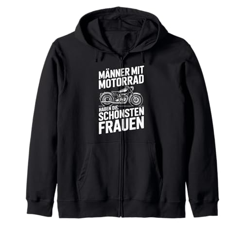 Männer Mit Motorrad Schönsten Frauen Kapuzenjacke von Motorrad Biker Männer Liebe Frauen