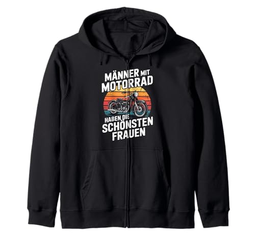 Männer Mit Motorrad Schönsten Frauen Kapuzenjacke von Motorrad Biker Männer Liebe Frauen