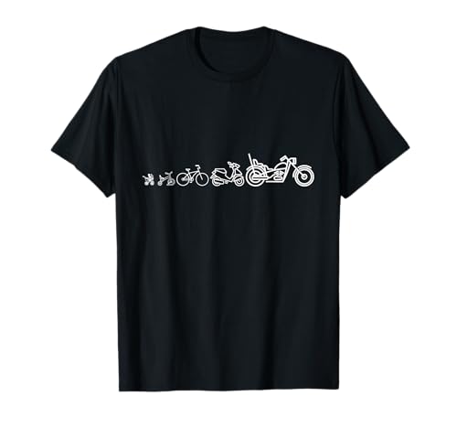 Chopper Born to Ride Evolution Kinderwagen bis Bike T-Shirt Chopper Born to Ride Evolution Kinderwagen bis Bike T-Shirt von Motorrad Evolution Geschenkidee Biker