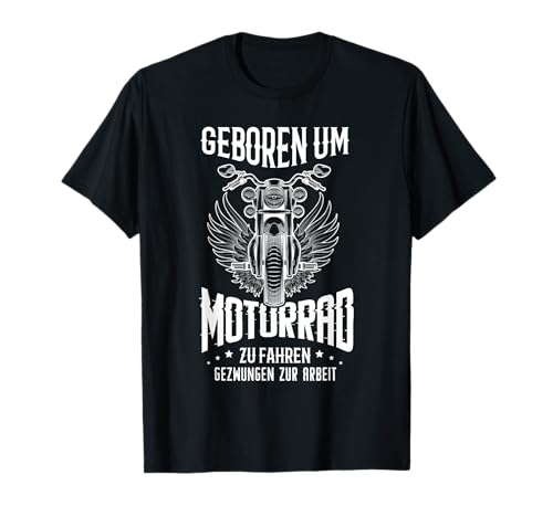 Motorrad Motiv Cooler Motorradfahrer Männer Spruch T-Shirt von Motorrad Fahrer Geschenk Biker Motorcross
