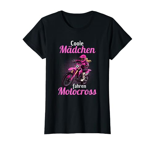 Coole Mädchen fahren Motocross Motorradfahrerin Bikergirl T-Shirt Coole Mädchen fahren Motocross Motorradfahrerin Bikergirl T-Shirt von Motorrad Kleidung Damen