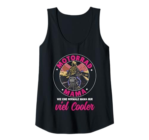 Damen Motorrad Mama Tank Top Damen Motorrad Mama Tank Top von Motorrad & Biker Motorradfahrer Outfits