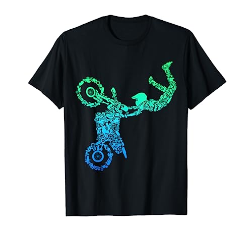 Motocross Enduro Supermoto Bike Dirt Biker Kinder Jungen T-Shirt von Motorrad & Motocross Geschenkideen