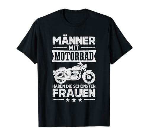 Männer die Motorrad fahren Lustiges Motorradfahrer T-Shirt von Motorradfahrer Biker Motorrad Geschenke Zubehör