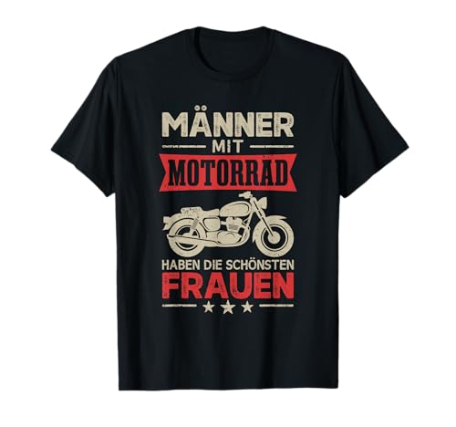 Männer die Motorrad fahren Lustiges Motorradfahrer T-Shirt von Motorradfahrer Biker Motorrad Geschenke Zubehör