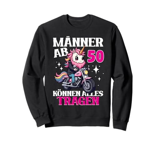 Männer Ab 50 Können Alles Tragen 50 Geburtstag Motorrad Sweatshirt Männer Ab 50 Können Alles Tragen 50 Geburtstag Motorrad Sweatshirt von Motorradfahrer Geburtstag 50 Mann