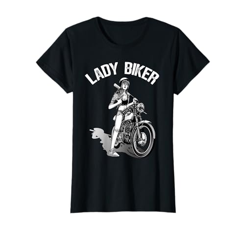 Motorrad Rockabilly Motorradbekleidung Damen Motorradhelm T-Shirt von Motorradjacke Bikerjacke Damen Motorradstiefel