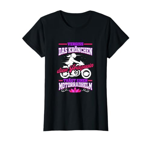Motorradfahrerin Geschenk für Frauen Motorrad Fahrerin T-Shirt Motorradfahrerin Geschenk für Frauen Motorrad Fahrerin T-Shirt von Motorsport Bikerin Shop