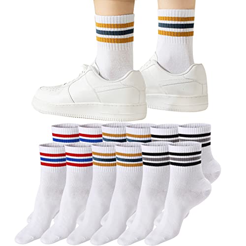 Mottee&Zconia Unisex-Erwachsene 21001 Socken, 6er-Pack mit 3 Streifen, 43-44.5 EU Mottee&Zconia Unisex-Erwachsene 21001 Socken, 6er-Pack mit 3 Streifen, 43-44.5 EU von Mottee&Zconia