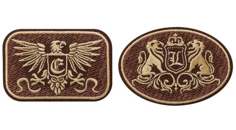 Mono Quick 1230x Wappen Applikation, Bügelbild, Patch, Adler Oder Löwe Mono Quick 1230x Wappen Applikation, Bügelbild, Patch, Adler Oder Löwe von MottoWelt