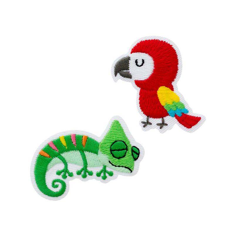 Mono-Quick 16011 Recycl-Patch Dschungel Set Applikation, Patch, Bügelbild Aus Recycelten Pet Flaschen Mono-Quick 16011 Recycl-Patch Dschungel Set Applikation, Patch, Bügelbild Aus Recycelten Pet Flaschen von MottoWelt