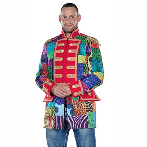 Herren Patchwork Jacke Gr. 56 bunt Fasching Sakko Jackett Karneval Garde von Mottoland GmbH