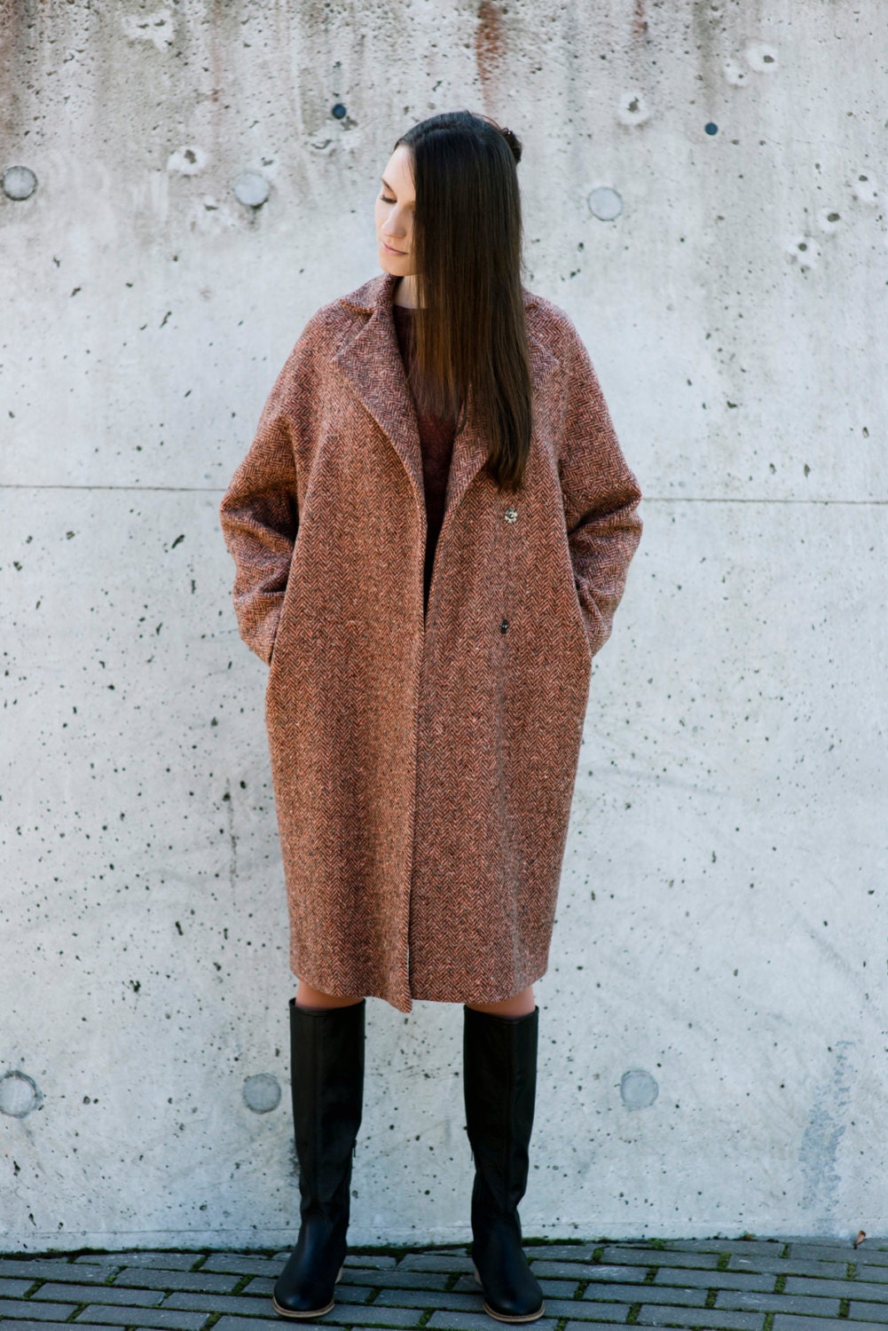 Woll Mantel Motumo 15Fw2 Das Fell Ist Nur in Andere Farbe Wollstoffe, Die Ursprüngliche Beendet. Bitte Kontaktieren Sie Uns Woll Mantel Motumo 15Fw2 Das Fell Ist Nur in Andere Farbe Wollstoffe, Die Ursprüngliche Beendet. Bitte Kontaktieren Sie Uns von MotumoLinen