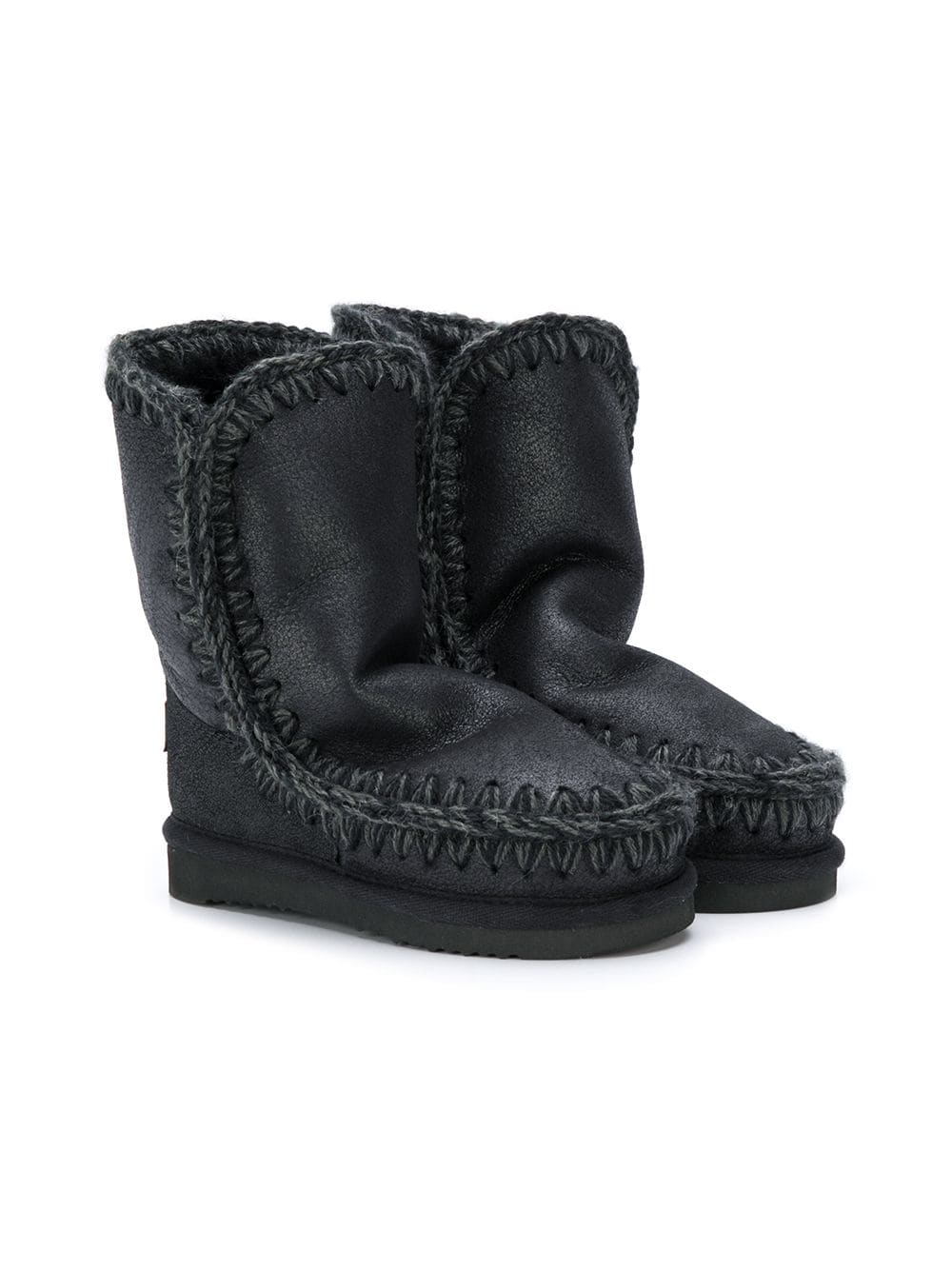 Mou Kids Klassische Stiefel - Schwarz von Mou Kids