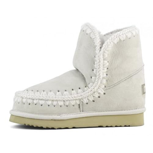 MOU, ESKIMO 18, niedrige Stiefelette Mode, Silver Birch, 39 EU von Mou