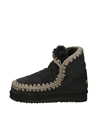 Mou Eskimo 18 Stiefelletten/Boots Damen Schwarz - 39 - Boots Shoes von Mou