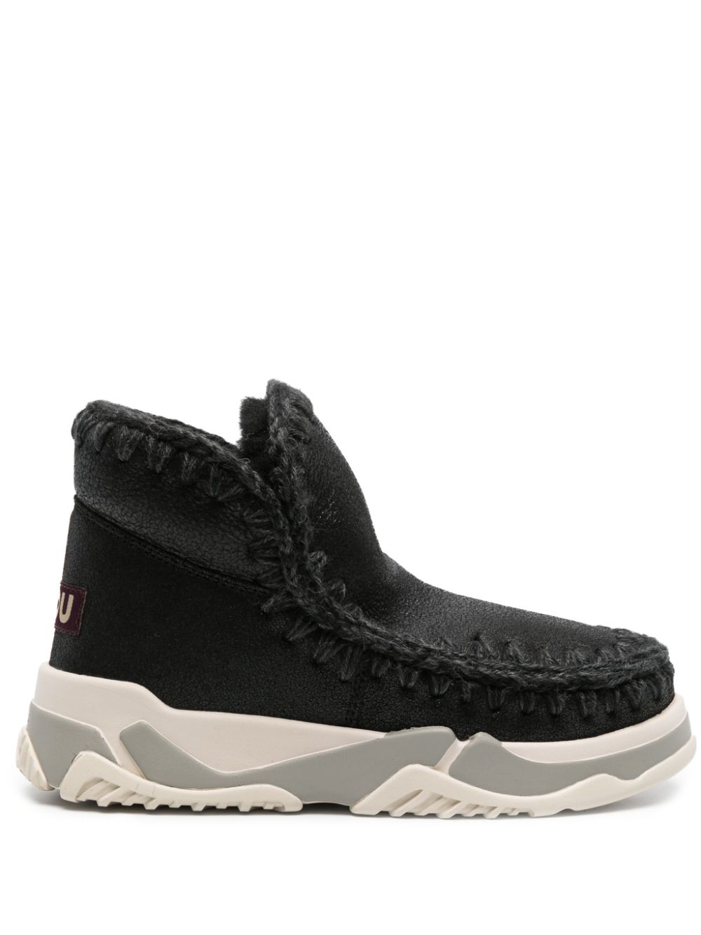 Mou Eskimo Sneaker-Boots - Schwarz von Mou