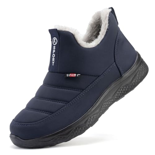 Moudn Winterstiefel Damen Wasserdicht Warm Winterschuhe Gefütterte Schneestiefel Winter Kurzschaft Stiefel Boots von Moudn