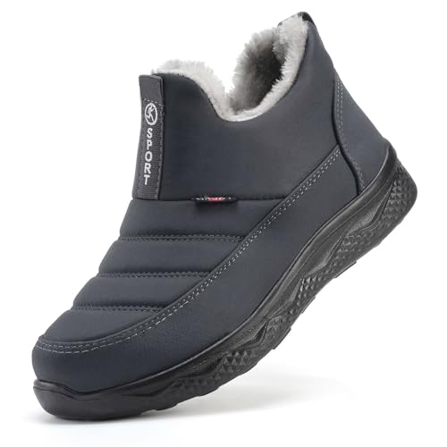 Moudn Winterstiefel Damen Wasserdicht Warm Winterschuhe Gefütterte Schneestiefel Winter Kurzschaft Stiefel Boots von Moudn