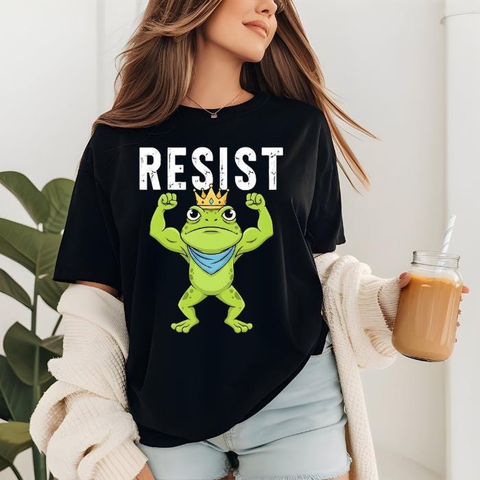 86 47 Portland Frogs Resist Shirt von MoujahidPixels