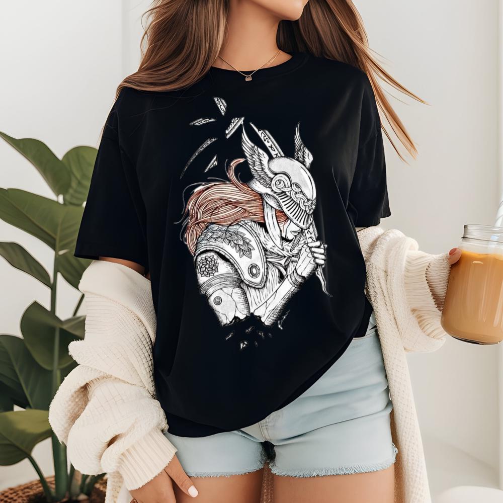 Elden Ring Malenia Blade Of Miquella Bella Canvas Shirt, Distressed Gamer Gift, Retro Soulsborne Shirt For Men Women von MoujahidPixels