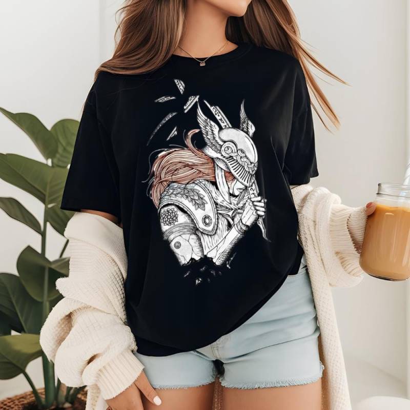 Elden Ring Malenia Blade Of Miquella Bella Canvas Shirt, Distressed Gamer Gift, Retro Soulsborne Shirt For Men Women von MoujahidPixels