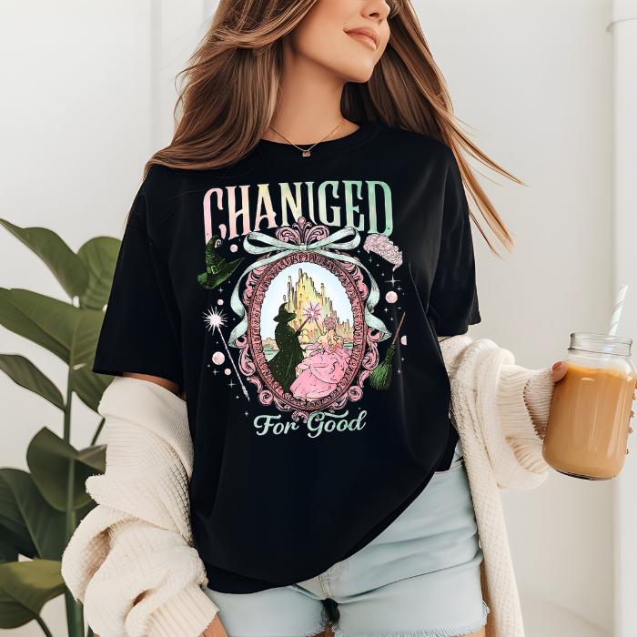 Wicked Movie 2 Sided Shirt, Wizard Of Oz Fan Gift von MoujahidPixels