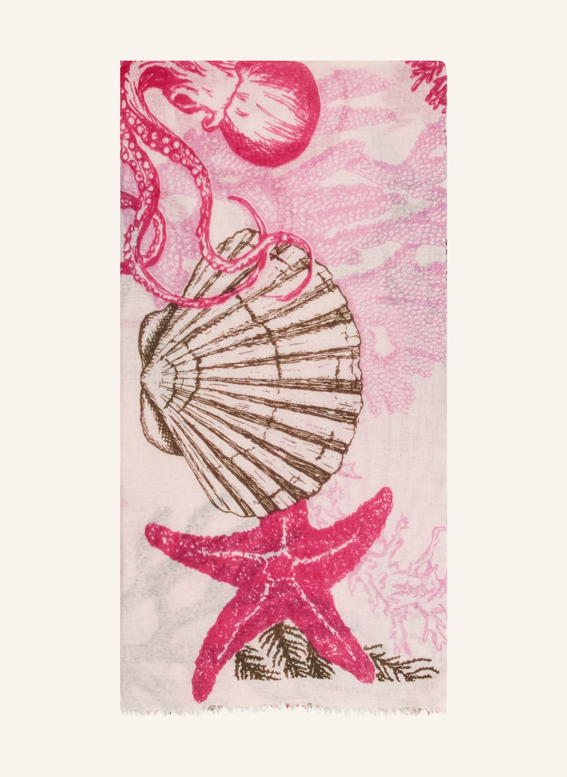 Mouleta Cashmere-Tuch pink von Mouleta