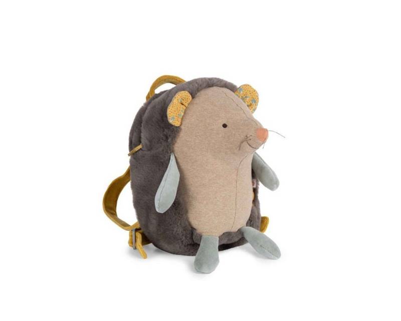 Moulin Roty Kinderrucksack Trois Lapins Rucksack Igel 32cm Kinderrucksack Kindergarten Tasche von Moulin Roty