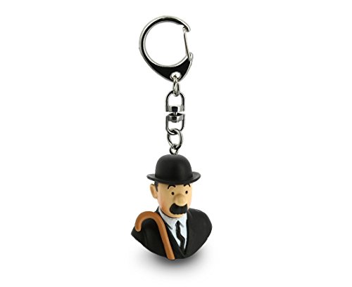 Moulinsart Keyring Chain Bust Tintin Thompson 4cm 42318 (2017) von Moulinsart