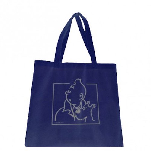 Moulinsart Tintin Borse 04218 SAC BLEU REUTILISABLE Moulinsart Tintin Borse 04218 SAC BLEU REUTILISABLE von Moulinsart