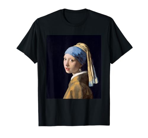 The Girl with the Pearl Earring by Johannes Vermeer T-Shirt von Mount Clothious