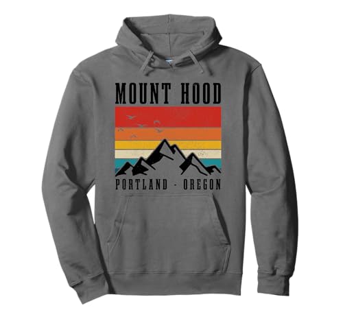 Mount Hood Portland Oregon Vintage Mountain PNW Hiking Pullover Hoodie Mount Hood Portland Oregon Vintage Mountain PNW Hiking Pullover Hoodie von Mount Hood - Portland Oregon PNW Apparel Co.