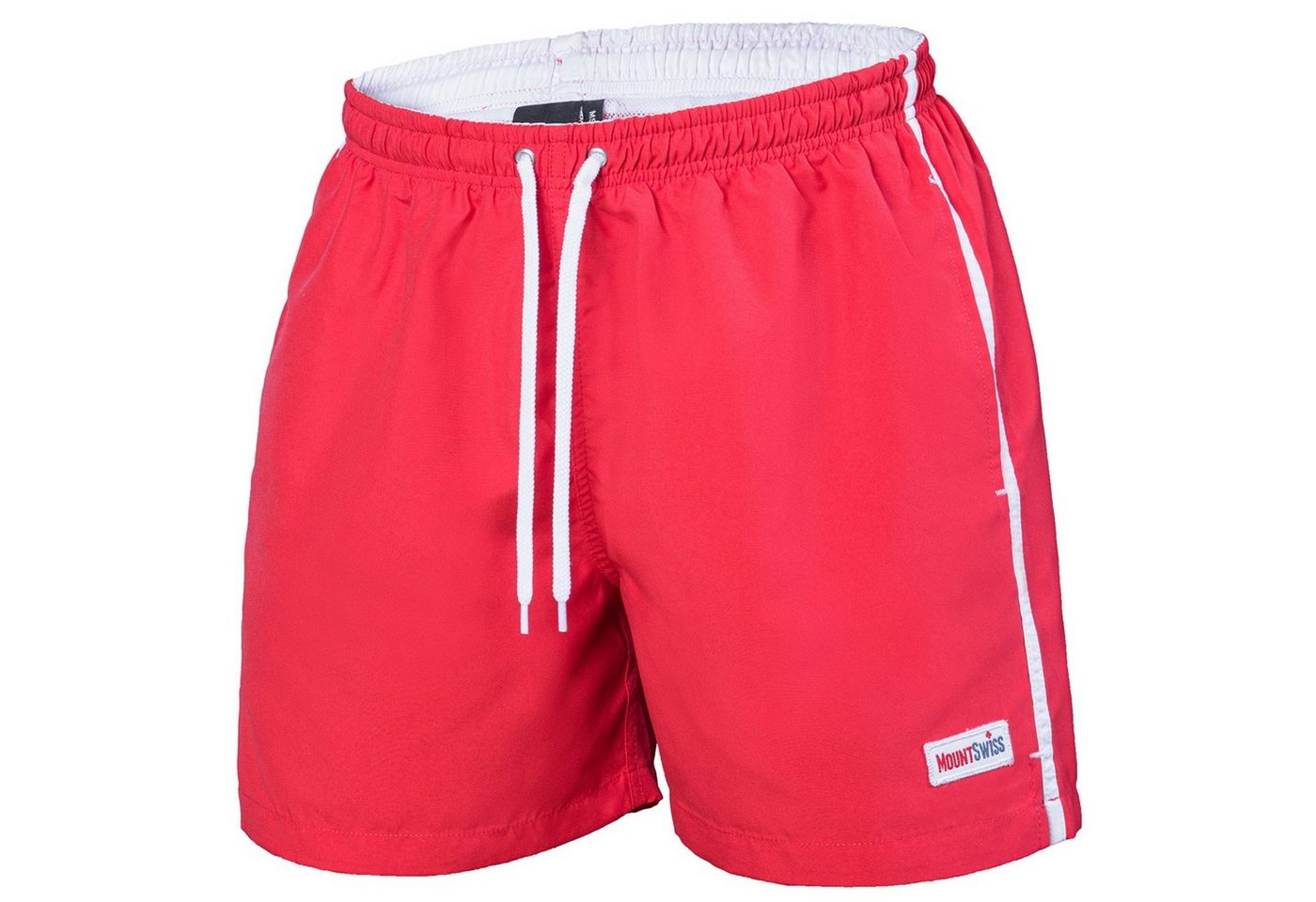 Mount Swiss Badeshorts Mount Swiss Männer Badehose DARIO mit seitlichen Taschen & Gesäßtasche (1-St) von Mount Swiss