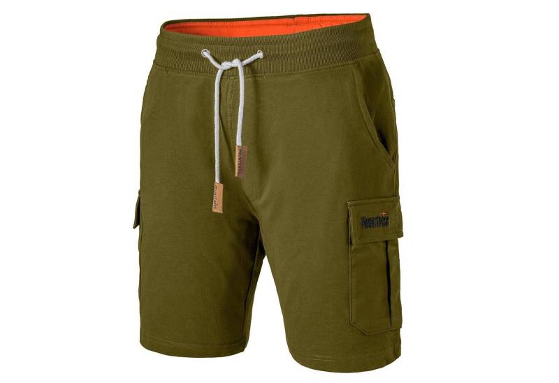 Mount Swiss Shorts Mount Swiss Kurze CARGO Freizeithose Herren (1-tlg) 2 Seitentaschen, 2 Beintaschen + 2 Gesäßtaschen mit Reißverschluss von Mount Swiss