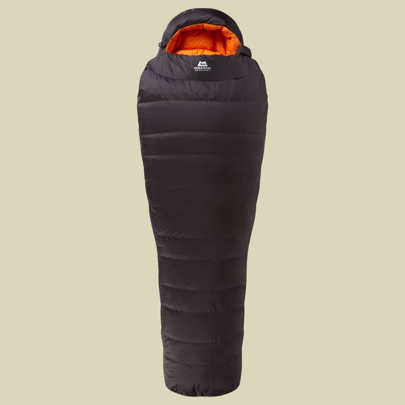 Glacier 700 bis Körpergröße 200 cm (L) links_Farbe obsidian, Reißverschluss links von Mountain Equipment