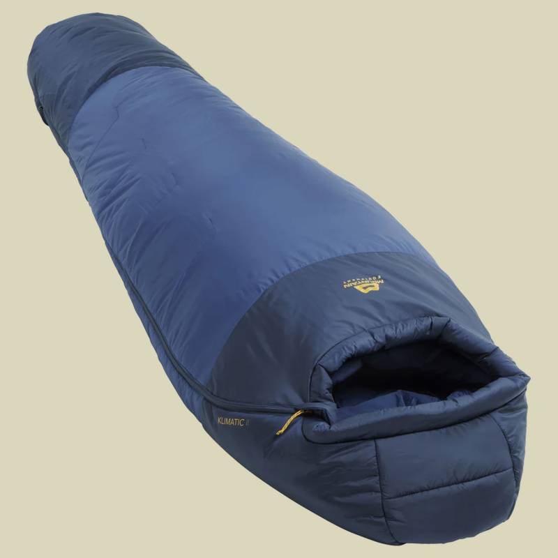 Klimatic II Men Länge185 cm Reißverschluss links Farbe dust von Mountain Equipment