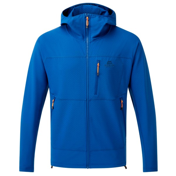 Mountain Equipment - Arrow Hooded Jacket - Softshelljacke Gr L blau von Mountain Equipment