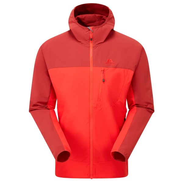 Mountain Equipment - Echo Hooded Jacket - Softshelljacke Gr S rot von Mountain Equipment