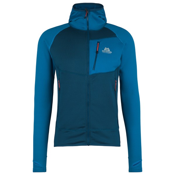 Mountain Equipment - Eclipse Hooded Jacket - Fleecejacke Gr XXL blau von Mountain Equipment