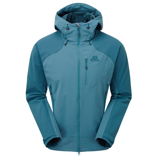 Mountain Equipment - Frontier Hooded Jacket - Softshelljacke Gr M türkis von Mountain Equipment