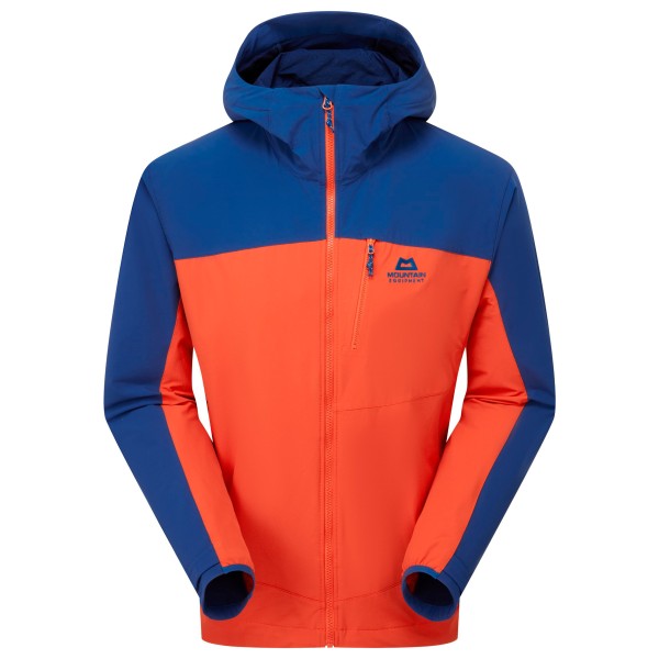 Mountain Equipment - Frontier Jacket - Softshelljacke Gr S rot/blau von Mountain Equipment