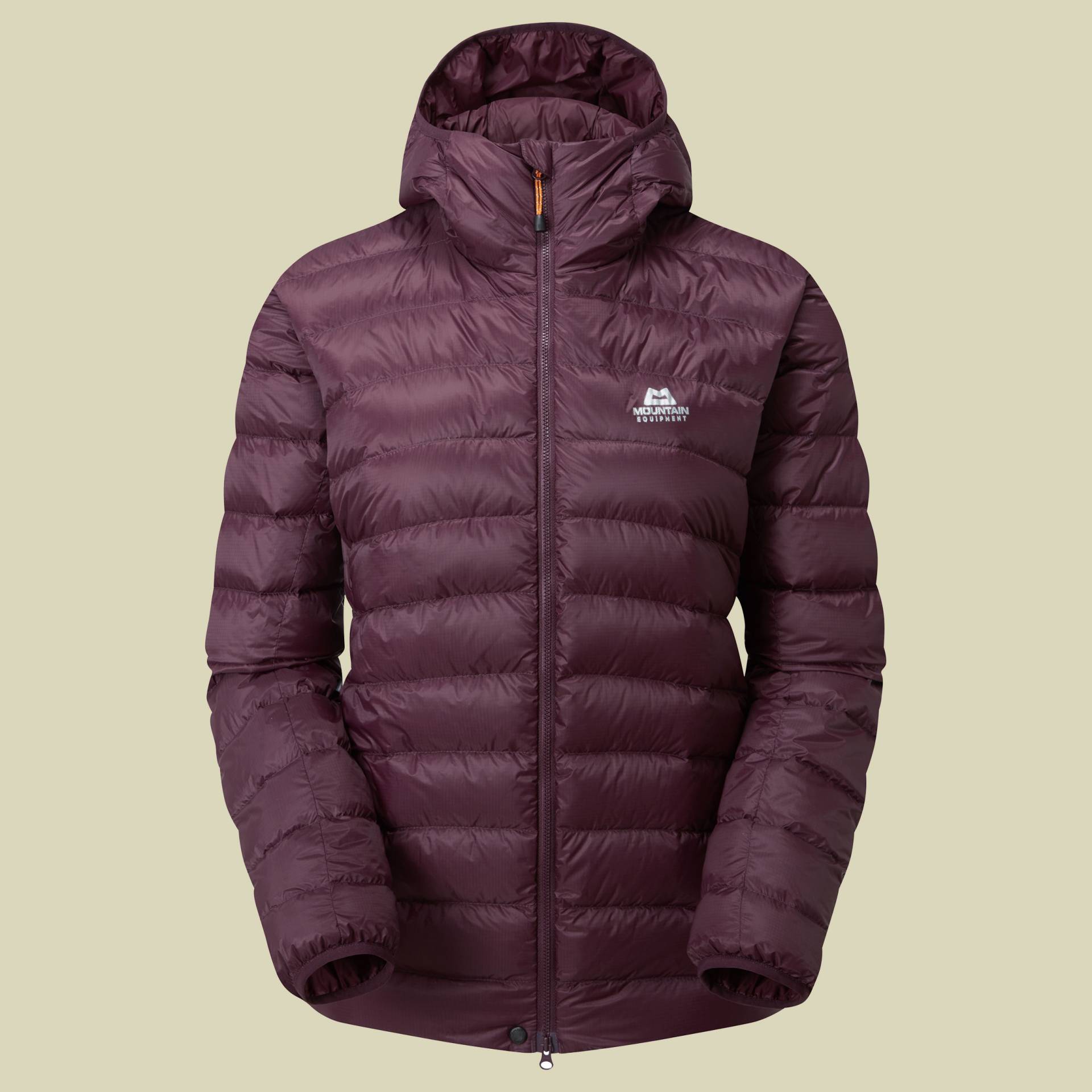 Frostline Hooded Jacket Women Größe L (14) Farbe raisin von Mountain Equipment