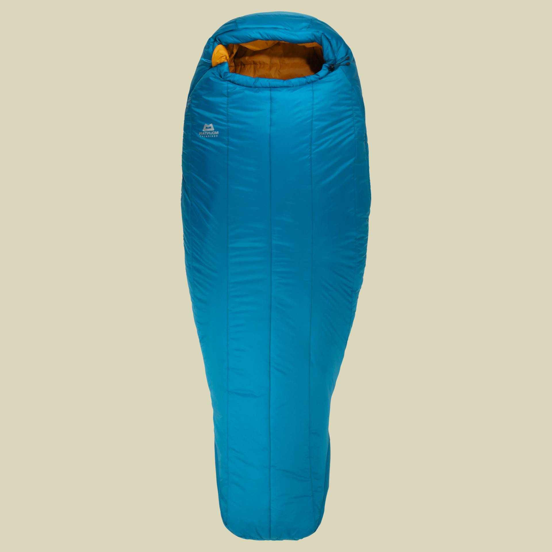 Nova IV Women bis Körpergröße Schlafsack 185 cm Farbe ink/pumpkin spice, Reißverschluss Schlafsack links von Mountain Equipment