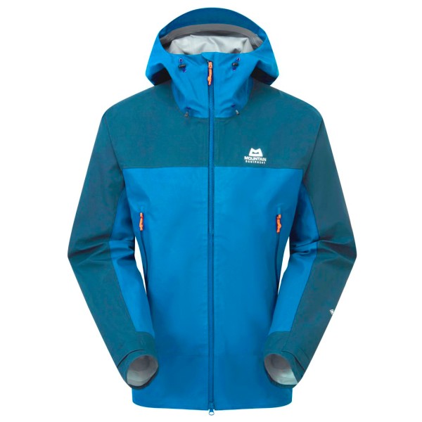 Mountain Equipment - Saltoro Jacket - Regenjacke Gr S blau von Mountain Equipment